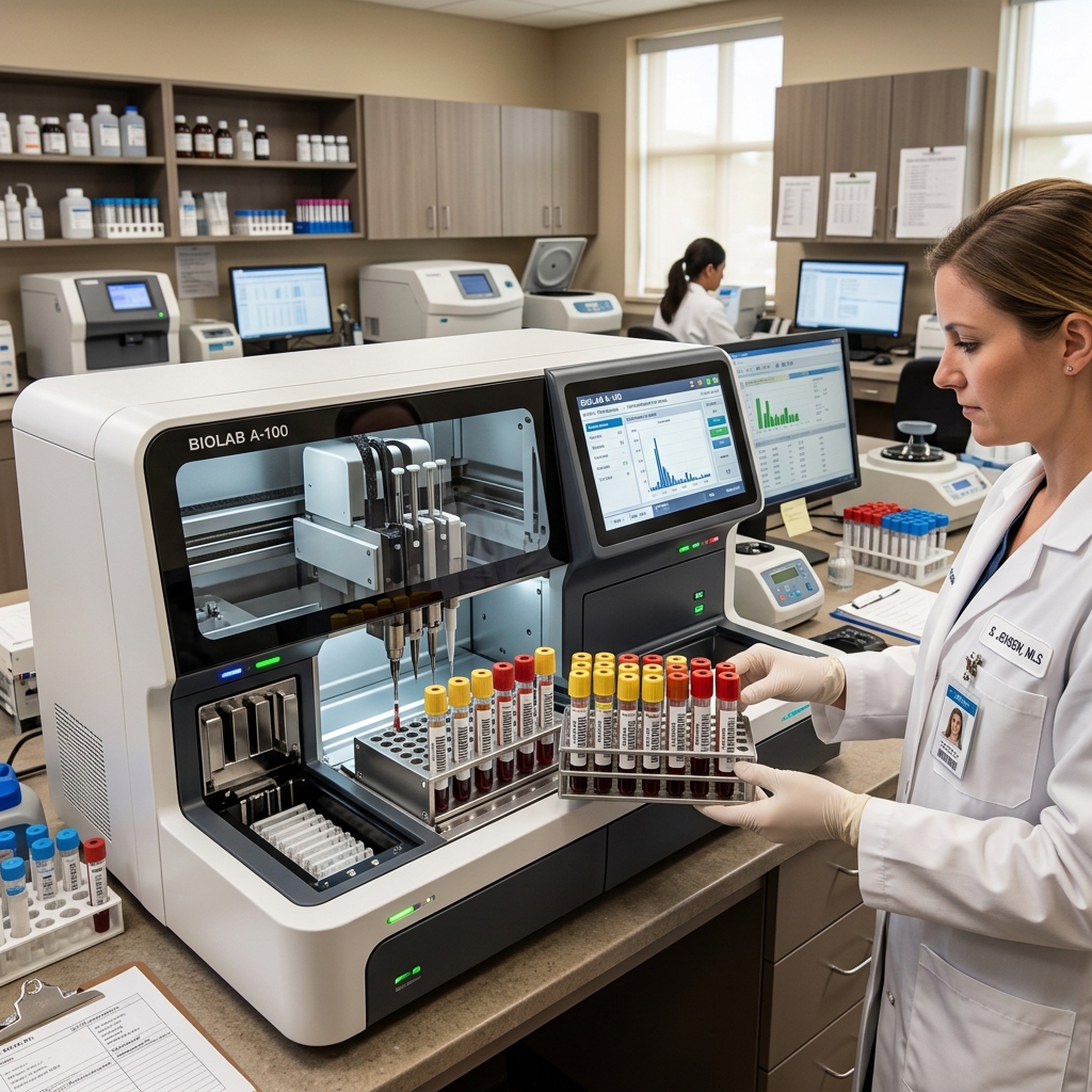 Fully Automated Biochemistry Analyzer